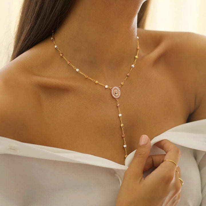 Trinity Grace Rosary Necklace
