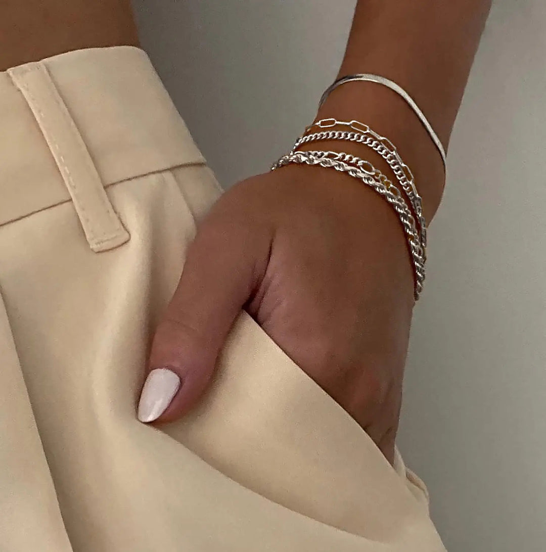 Maximalist Layered Bracelet Set