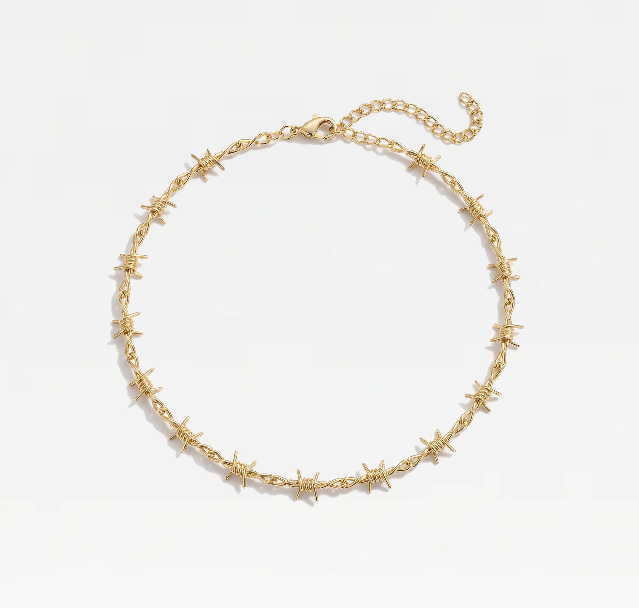 The Gold Barbed Wire Chain