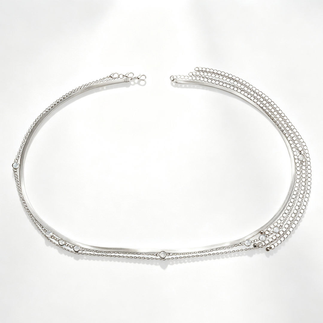 3-Piece Snake Chain Waist Chain Set
