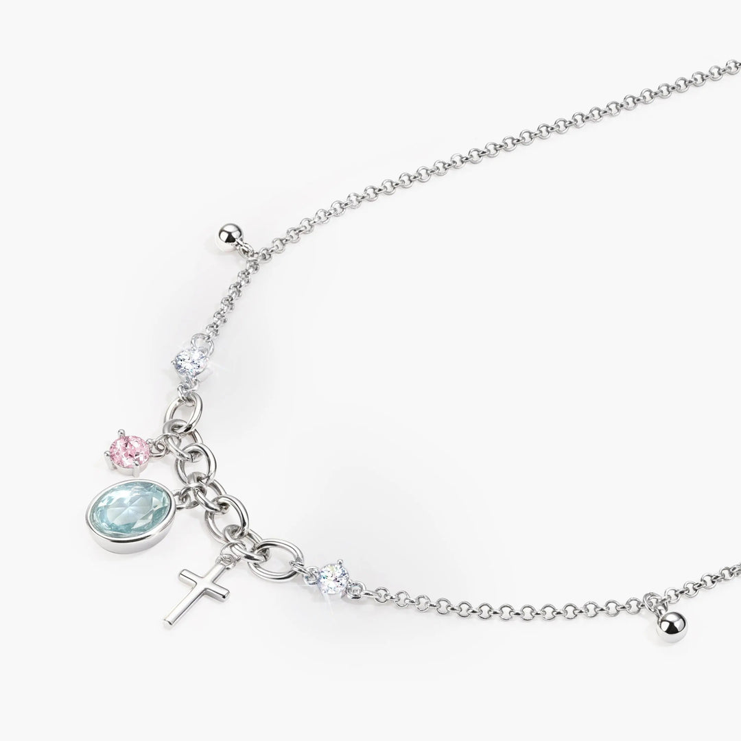 Crystal Cross Pendant Waist Chain