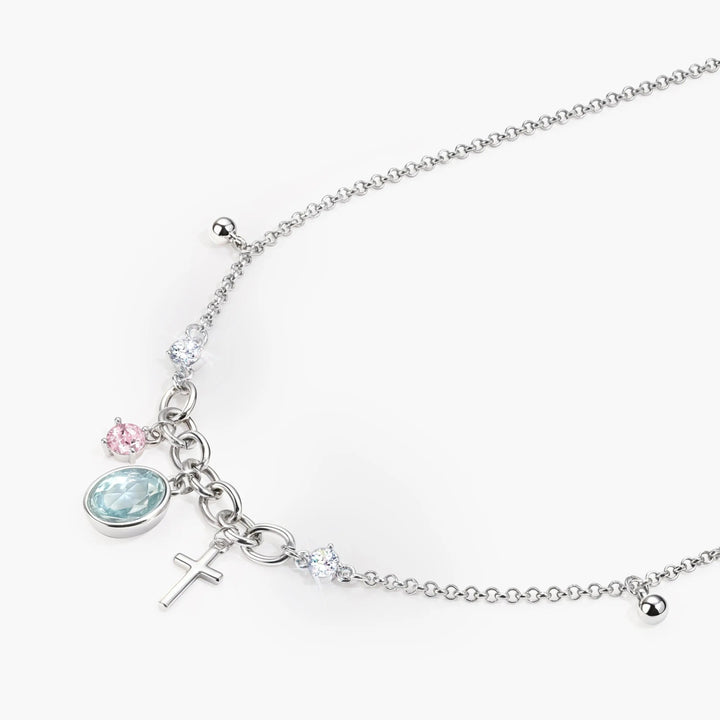 Crystal Cross Pendant Waist Chain