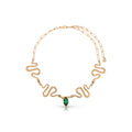 Golden Serpent Choker