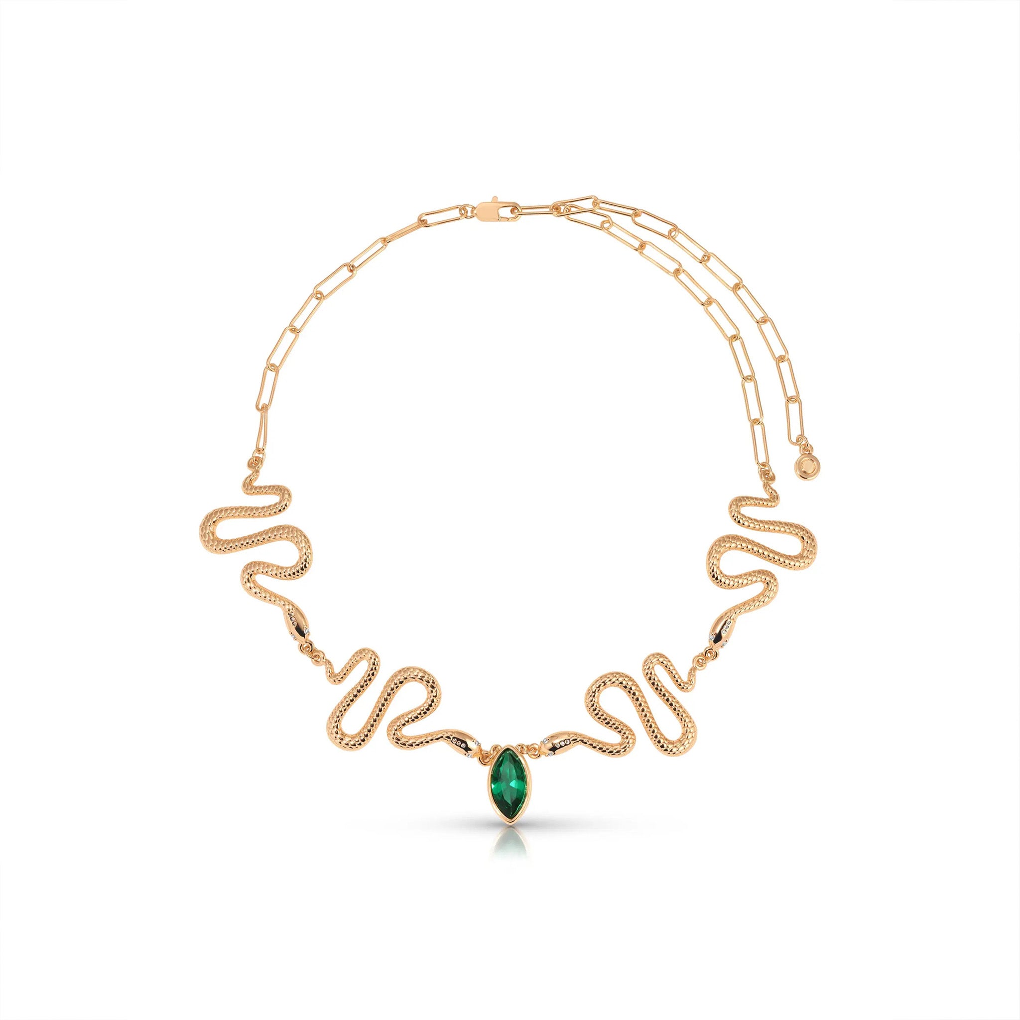 Golden Serpent Choker